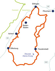 Naturpark-Schwarzwald Karte